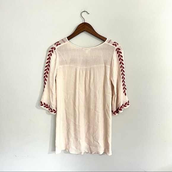 Umgee boho embroidered blouse small - Picture 2 of 6